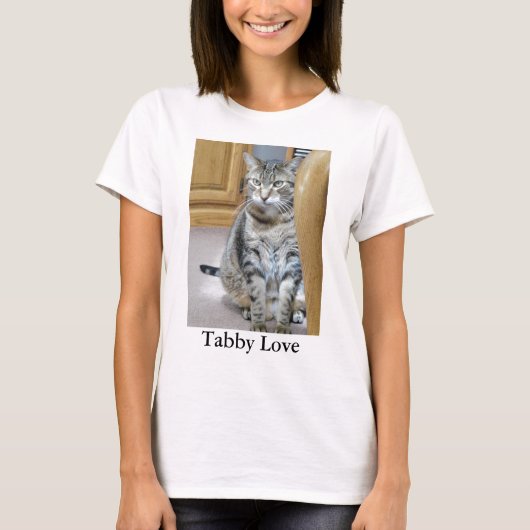 Tabby Cat T-Shirt (Vorderseite)
