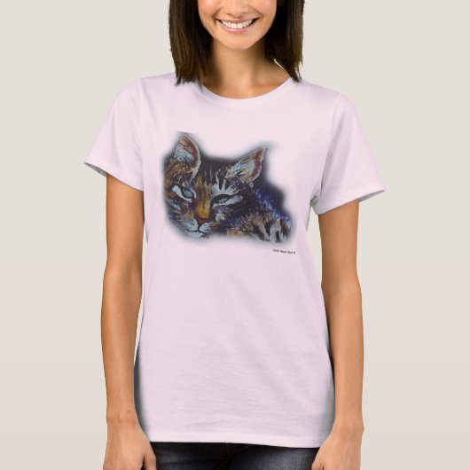 Tabby Cat T-Shirt (Vorderseite)