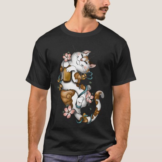 Tabby Cat T-Shirt (Vorderseite)