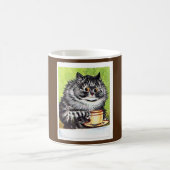 Tabby Cat Tasse, Louis Wain Kaffeetasse (Mittel)