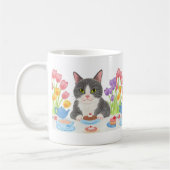Tabby Cat Tea Party Mug Kaffeetasse (Links)