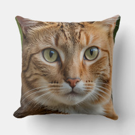 Tabby Cat Throw Kissen