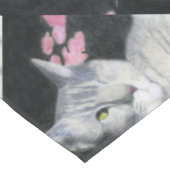 Tabby Cat Tischdecke (Schrägansicht)