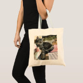 Tabby Cat Tote Bag Tragetasche (Vorderseite (Produkt))