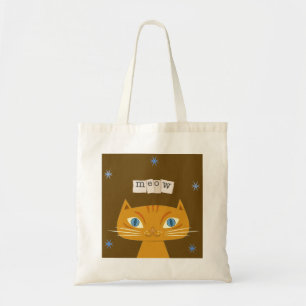 Tabby Cat Tote Bag Tragetasche