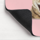 Tabby Cat und Daisies Mouse Pad Mousepad (Ecke)