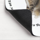 Tabby Cat Wish Mousepad (Ecke)
