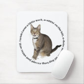 Tabby Cat Wish Mousepad (Mit Mouse)