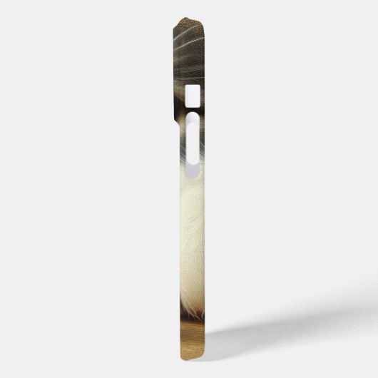 Tabby Cat with Ladybug Case-Mate iPhone Hülle (Rückseite / Links)