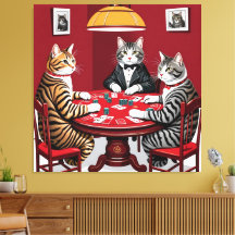 Tabby Cats Poker spielen