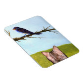 Tabby Cats Talk to Birds Magnet (Rechte Seite)