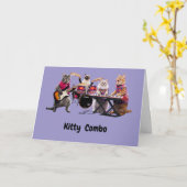 Tabby Combo Karte (Gelbe Blume)