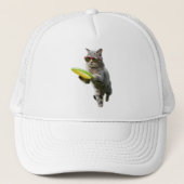 Tabby Disk Golfer Baseball Hat Truckerkappe (Vorderseite)