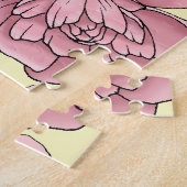Tabby Fairy Cat Mushroom Floral Puzzle (Seite)