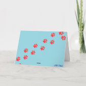 Tabby Fishing Buddies Karte (Rückseite)