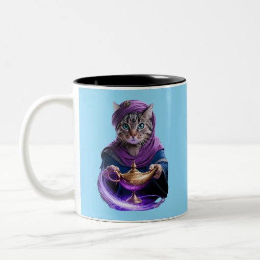 Tabby Genie Zweifarbige Tasse (Links)