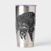 Tabby Glow by Winter Window Thermobecher (Links)