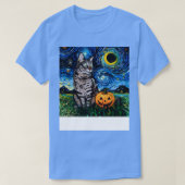 Tabby Halloween Cats T-Shirt (Design vorne)