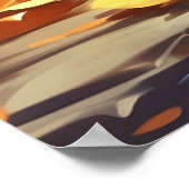 *~* Tabby Herbstlaube Kitten 5:4 Kitty Cat AP68 Poster (Ecke)