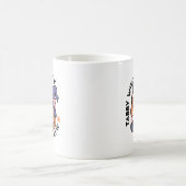 Tabby Hexentrank – Süßes Halloween-Katzendesign Kaffeetasse (Mittel)