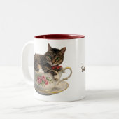 Tabby in einer Teetasse (Vorderseite Links)