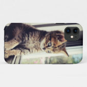 Tabby-Kätzchen-Aufpassen Case-Mate iPhone Hülle (Rückseite (Horizontal))