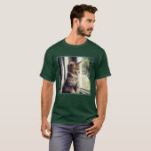 Tabby-Kätzchen-Aufpassen T-Shirt (Vorne ganz)