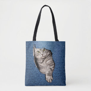 Tabby-Kätzchen Tasche