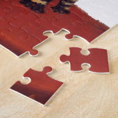 Tabby-Katze durch Henri Rousseau Puzzle (Seite)