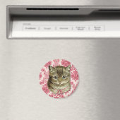 Tabby-Katze Magnet (In Situ (Geschirrspüler))