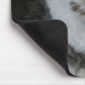 Tabby-Katze mit Hübscher Augen-Maus-Pad Mousepad (Ecke)