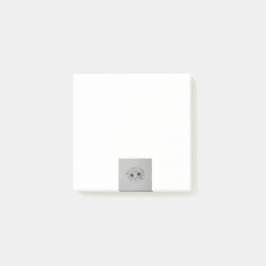 Tabby-Katze Post-It® Notes, 7,6 cm x 7,6 cm Post-it Klebezettel