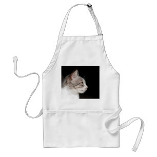 Tabby-Katze Schürze