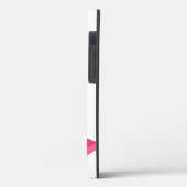 Tabby Katze und Pflanze auf Treppen Case-Mate iPhone Hülle (Rückseite / Links)