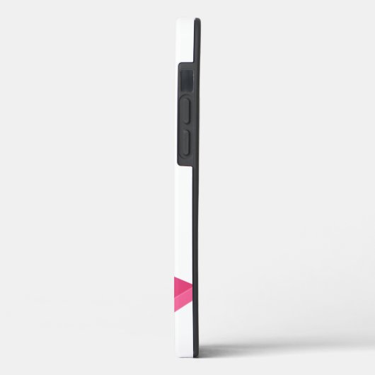 Tabby Katze und Pflanze auf Treppen Case-Mate iPhone Hülle (Rückseite / Links)