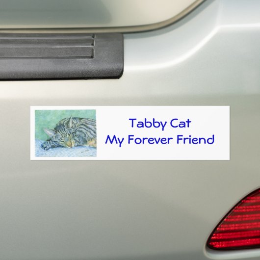 Tabby-Katzen-Autoaufkleber Autoaufkleber (Auf Auto)