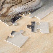 Tabby-Katzen-Laubsäge Puzzle (Seite)