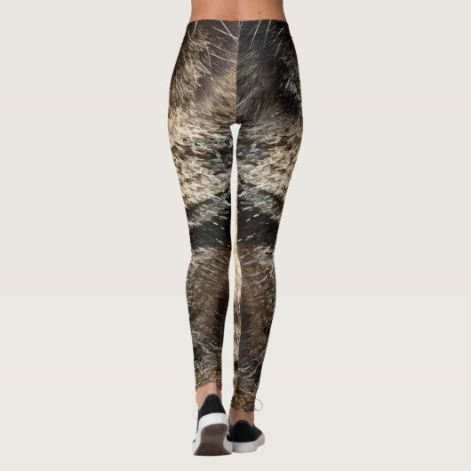 Tabby-Katzen-Leggings Leggings (Rückseite)