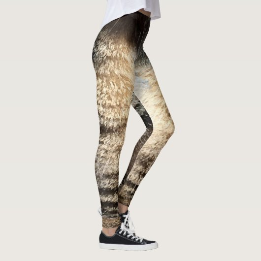 Tabby-Katzen-Leggings Leggings (Rechts)