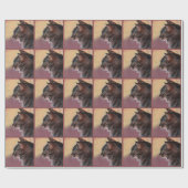 Tabby-Katzen-Packpapier Geschenkpapier (Flach)