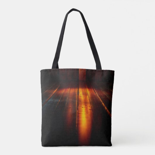 Tabby Katzenwärme Licht Tier glühende Aura Tasche (Rückseite)