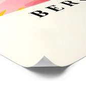 Tabby Kitten Art Print Matisse Style Cat Lover Poster (Ecke)