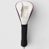 Tabby Kitten Golf Head Cover Headcover (Vorderseite)