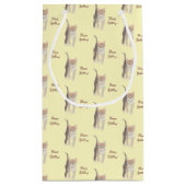 Tabby Kitten individuell anpassbar Kleine Geschenktüte (Rückseite)
