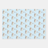 Tabby Kitten individuell anpassbare Verpackungsfol Geschenkpapier Set (Vorderseite 2)