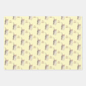 Tabby Kitten individuell anpassbare Verpackungsfol Geschenkpapier Set (Vorderseite)