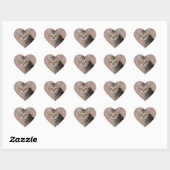 Tabby Kitten Liebe Heart Stickers (Blatt)