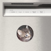 Tabby Kitten-Magnet Magnet (In Situ (Geschirrspüler))