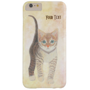 Tabby Kitten mit Text Barely There iPhone 6 Plus Hülle