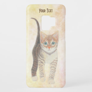 Tabby Kitten mit Text Case-Mate Samsung Galaxy S9 Hülle
